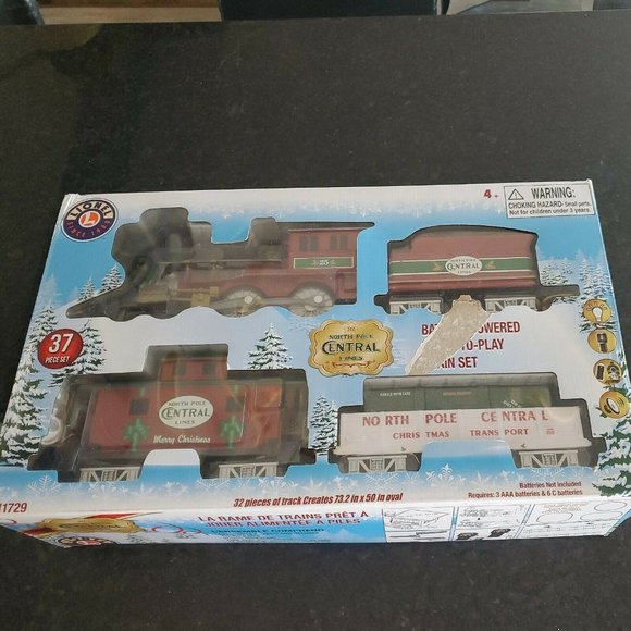 Lionel Toys Lionel Trains North Pole Central Ready To Play Battery